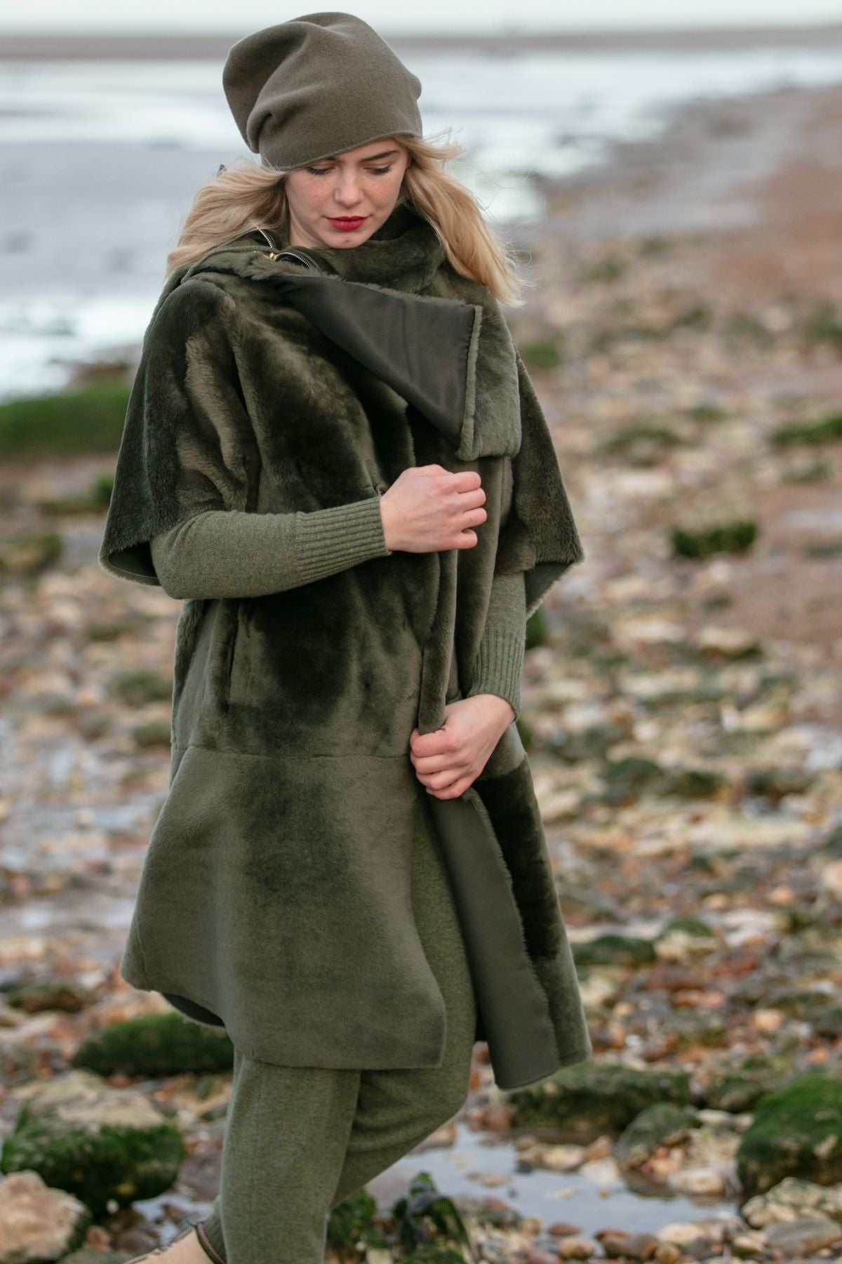 Louisa Shearling Coat – Stoned & Waisted
