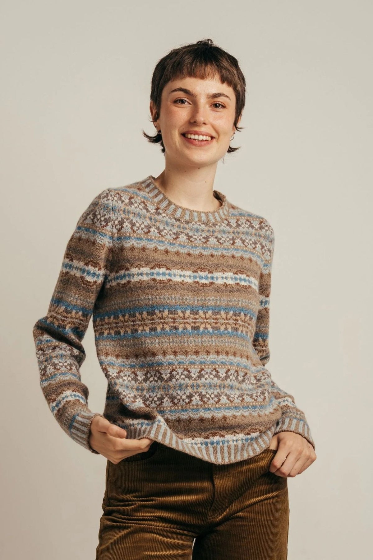 Kinross Sweater Latte