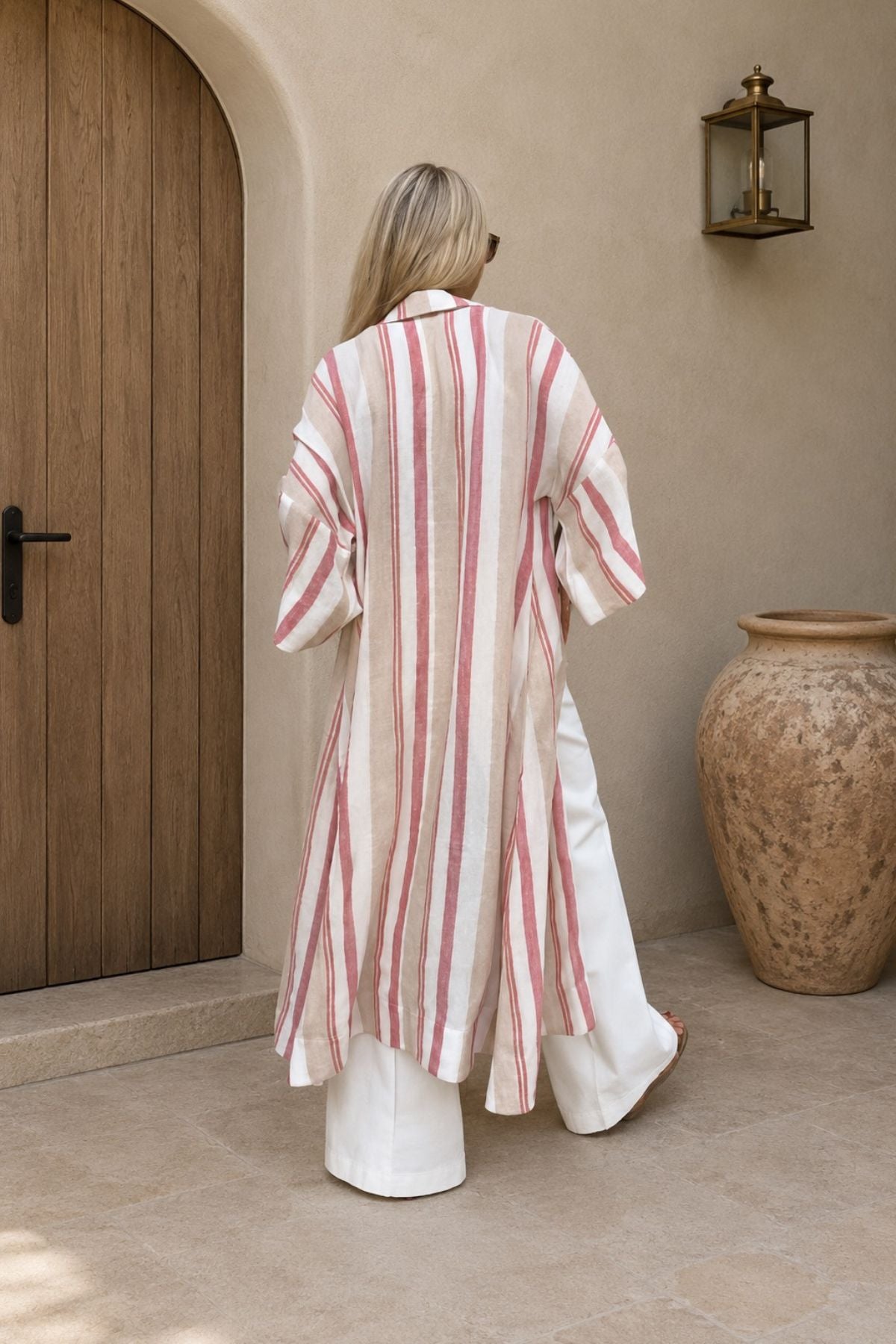 Savannah Silk Linen Kaftan