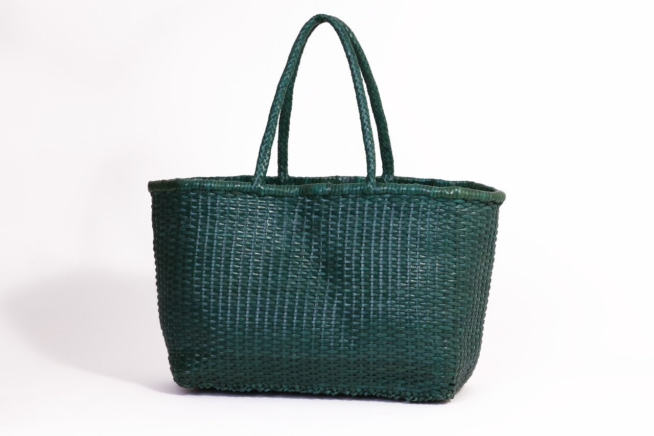 B Weave Max Leather Woven Tote Bag