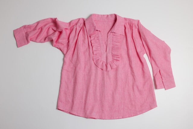 Cate Ruffle Collar Blouse
