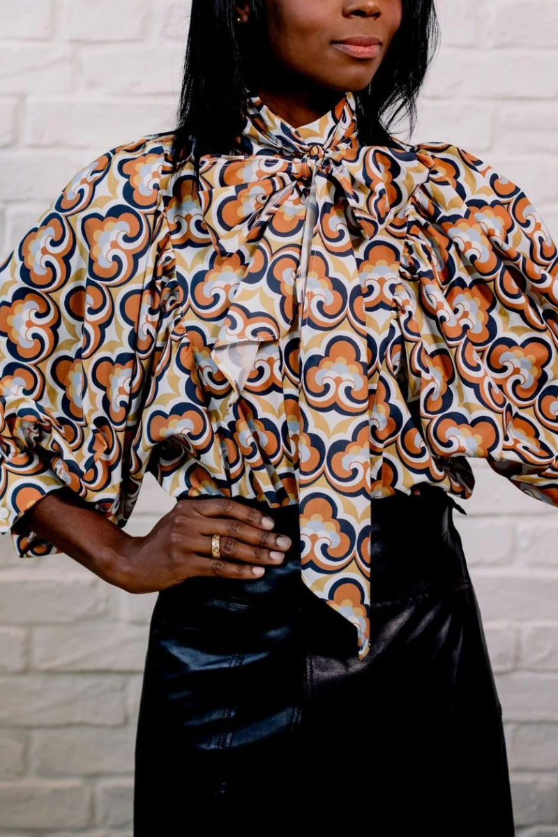 Honour Geometric Blouse