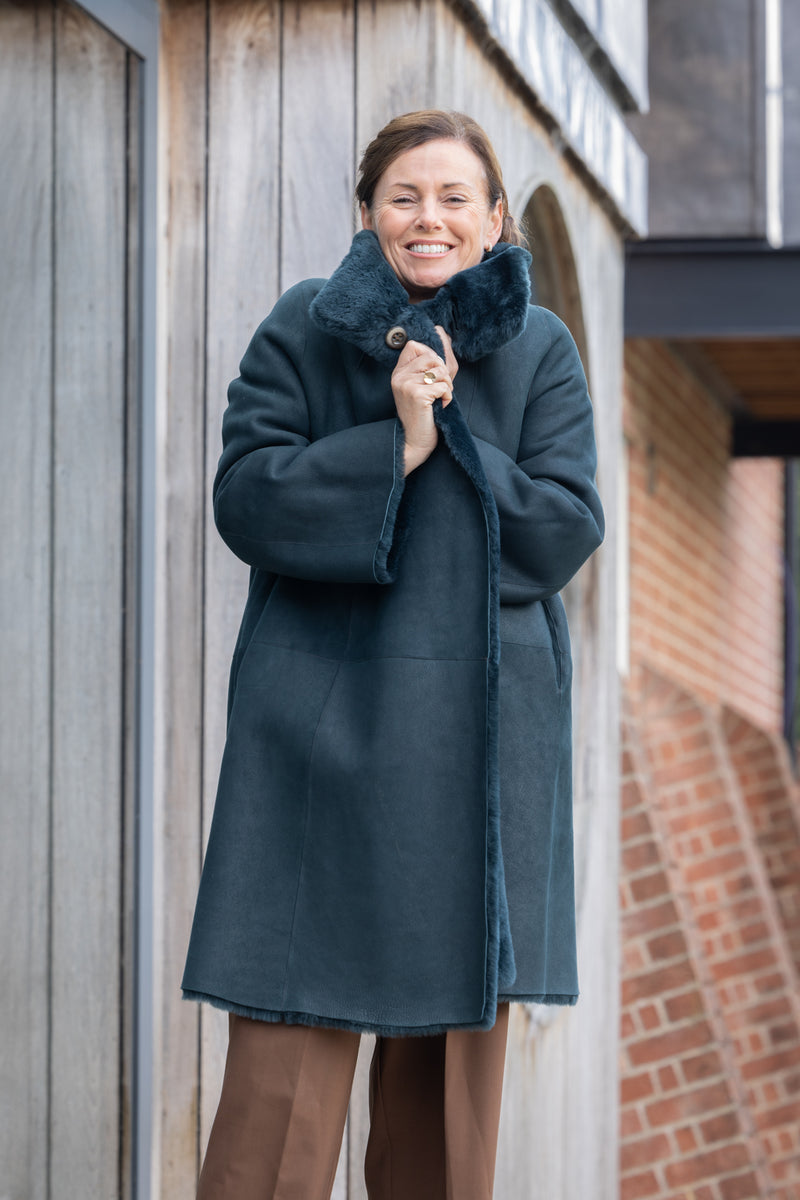 Audrey Shearling Coat