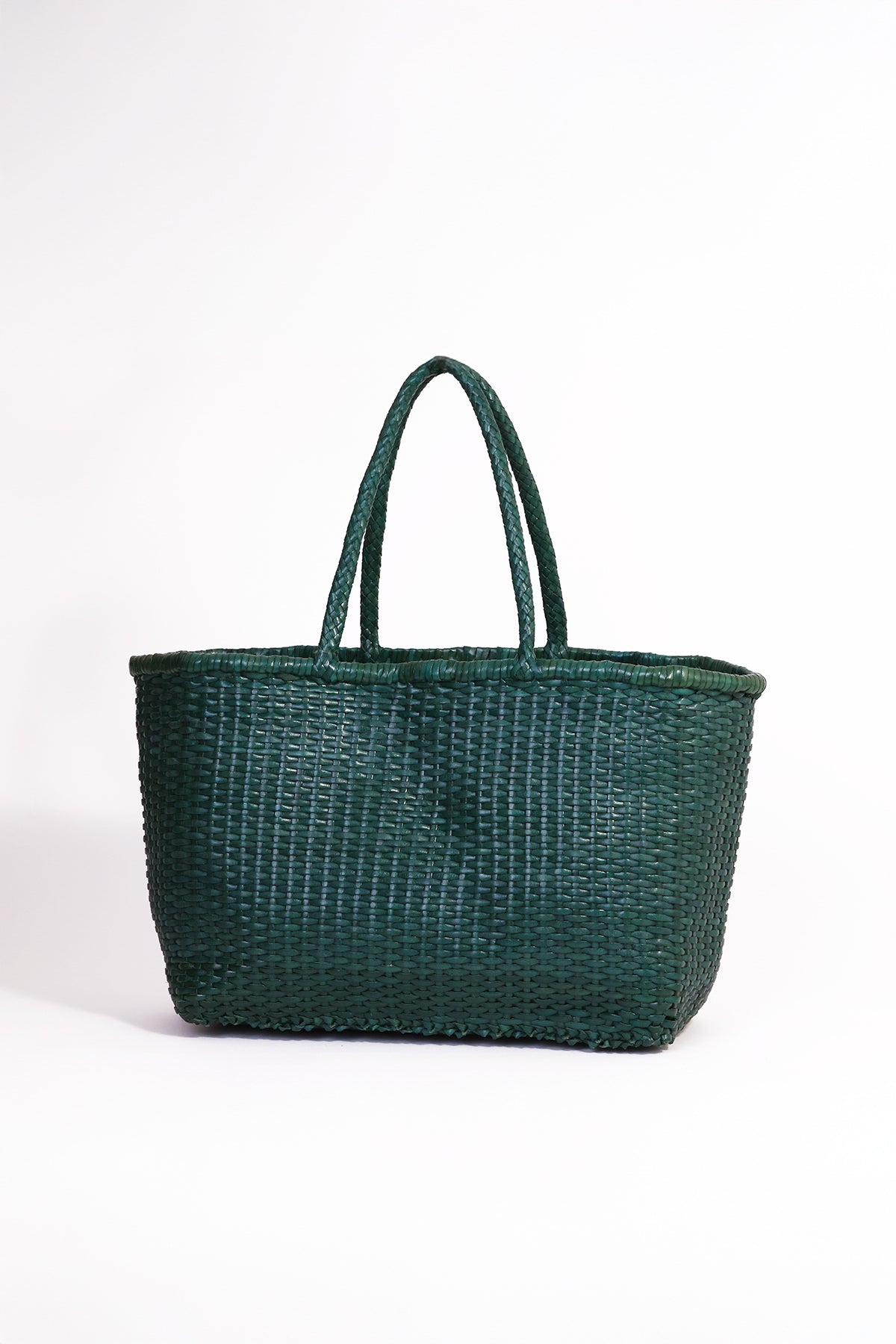 B Weave Max Leather Woven Tote Bag