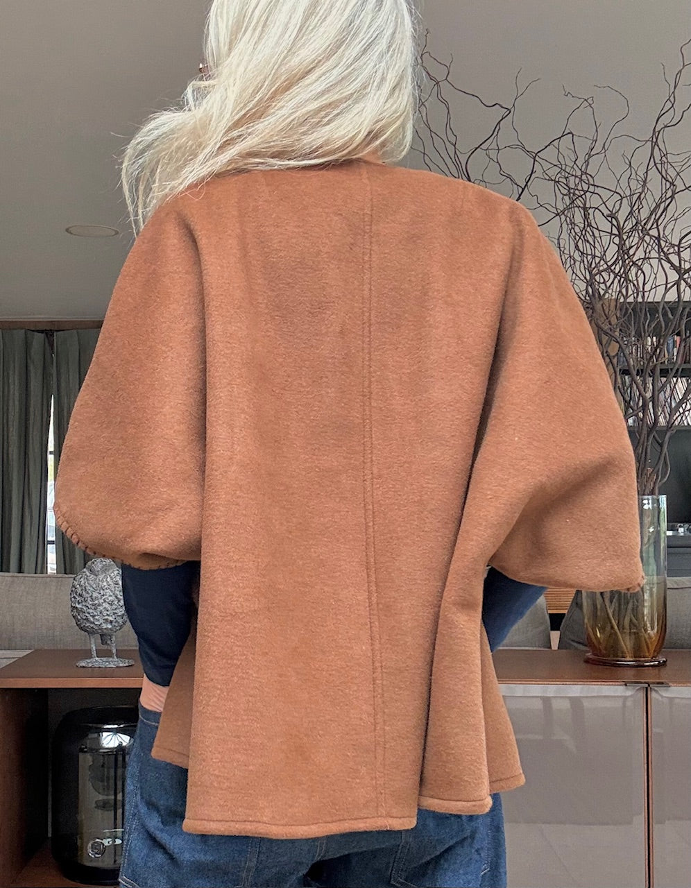 Kim Wool Cape Jacket - Pre Order