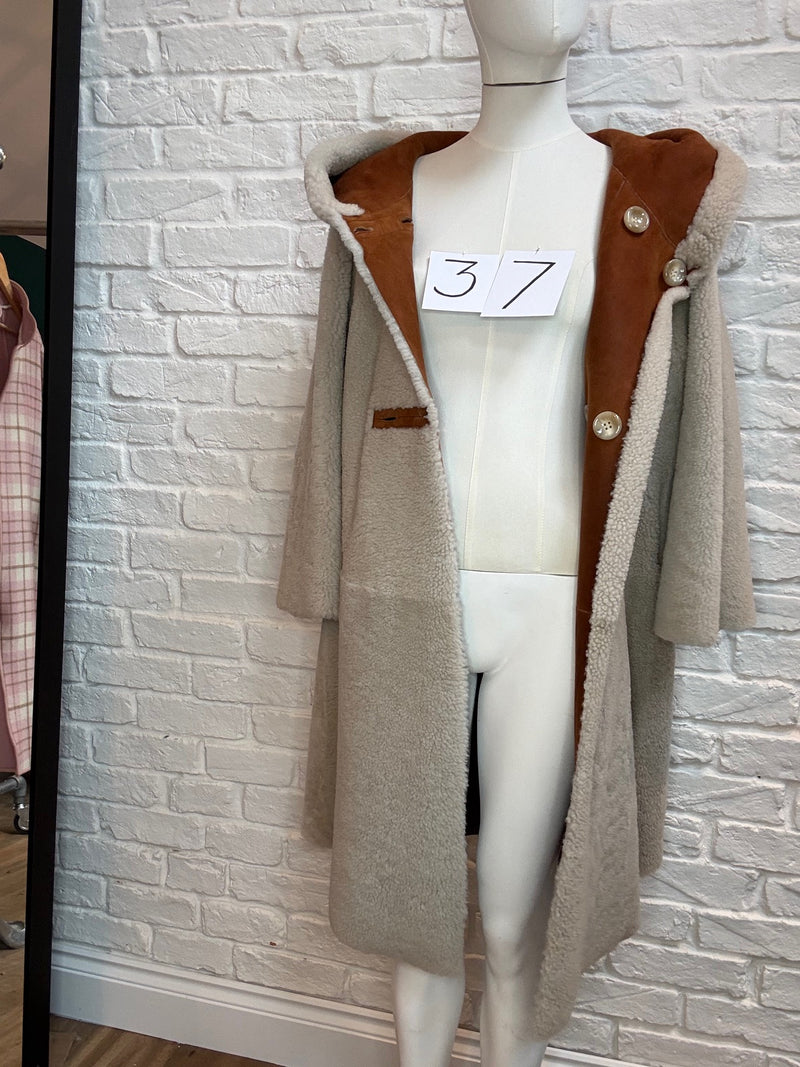 37. Bear Shearling Coat - January 2025 Sale