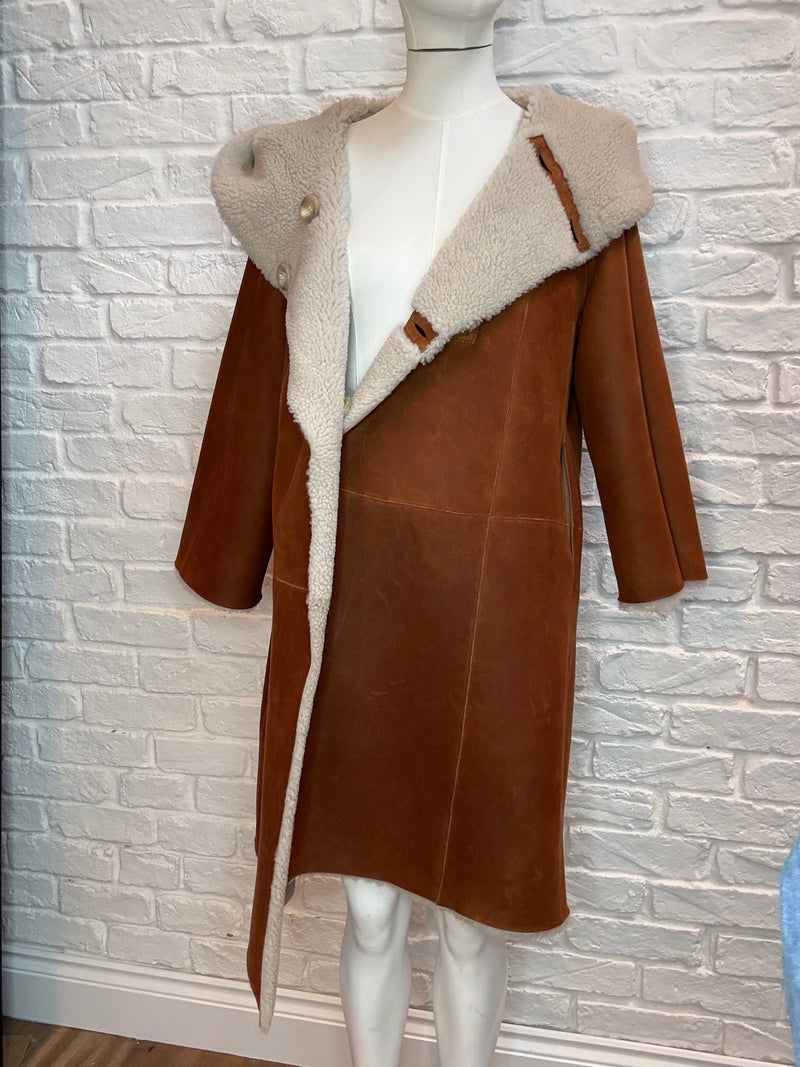 37. Bear Shearling Coat - January 2025 Sale