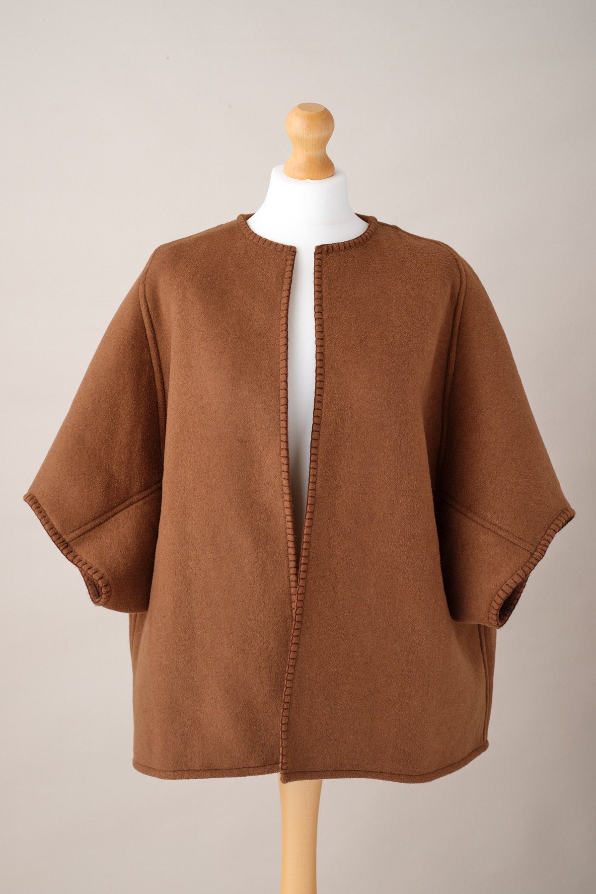 Kim Wool Cape Jacket - Pre Order