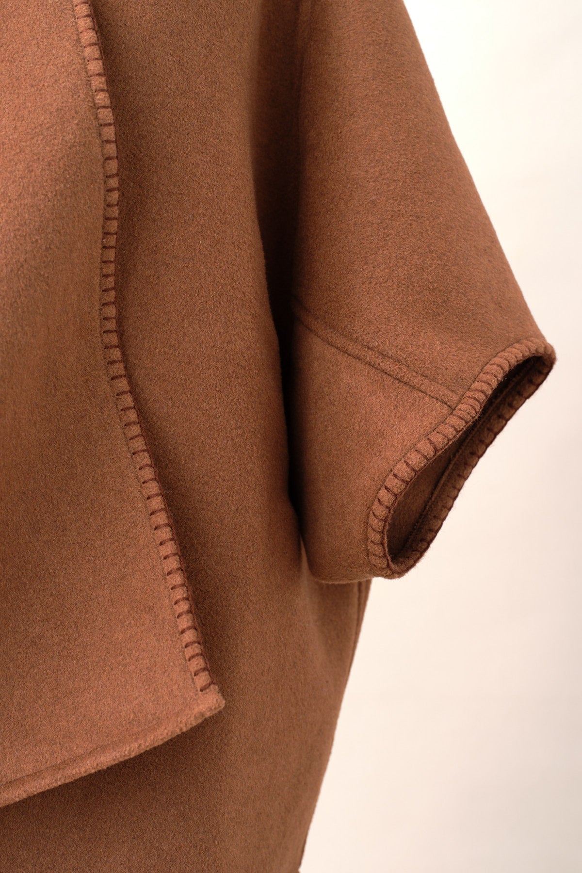 Kim Wool Cape Jacket - Pre Order