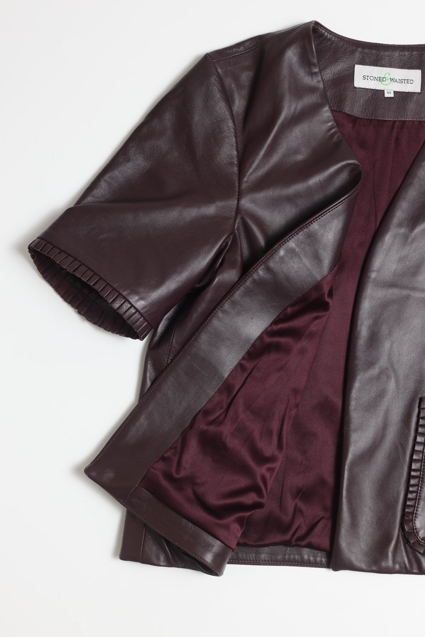 Jeanie Leather Jacket