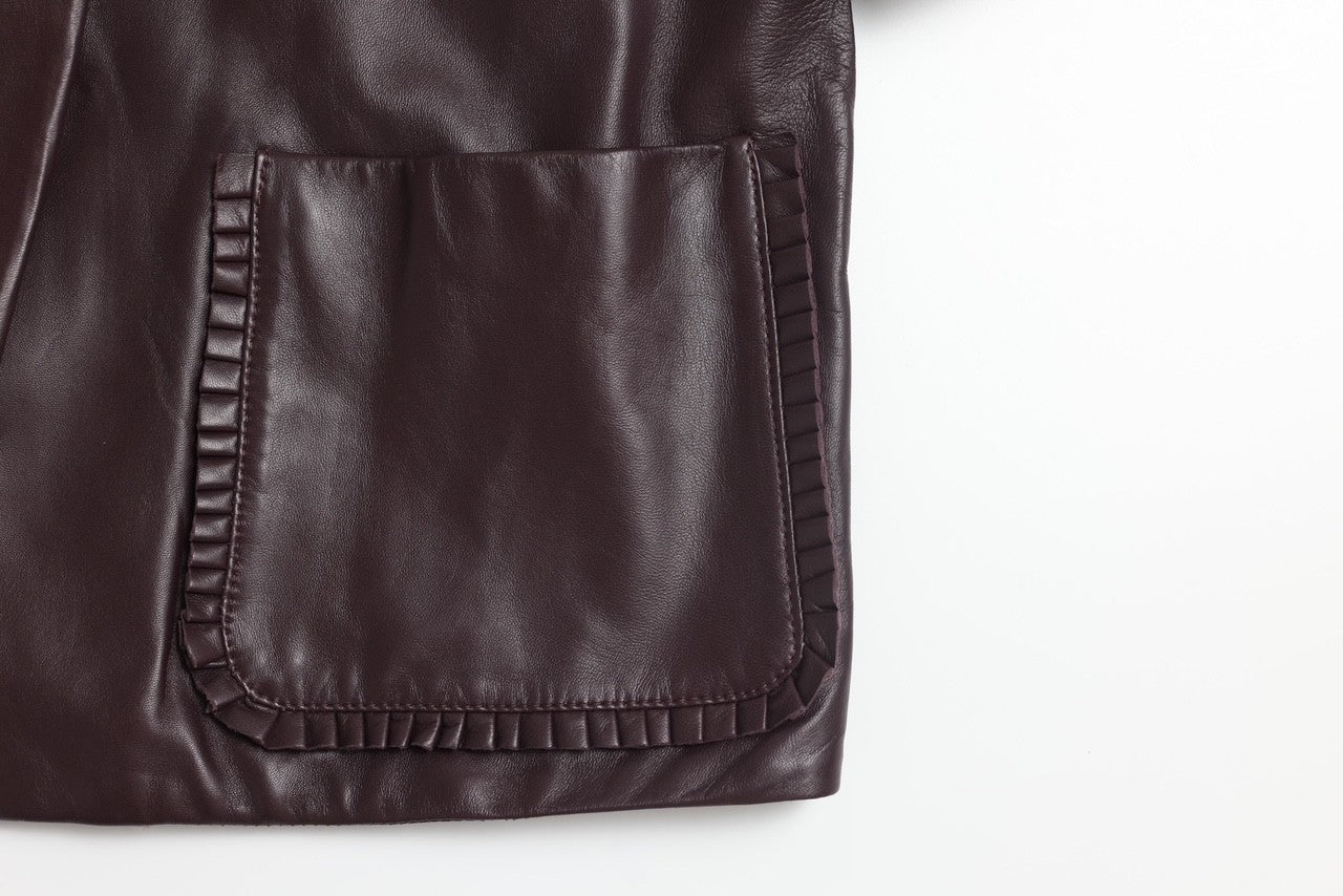 Jeanie Leather Jacket