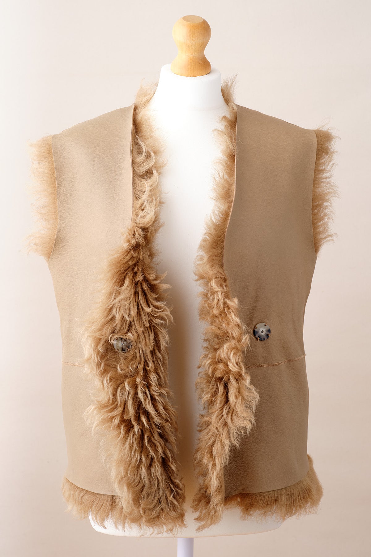 Melody Shearling Waistcoat