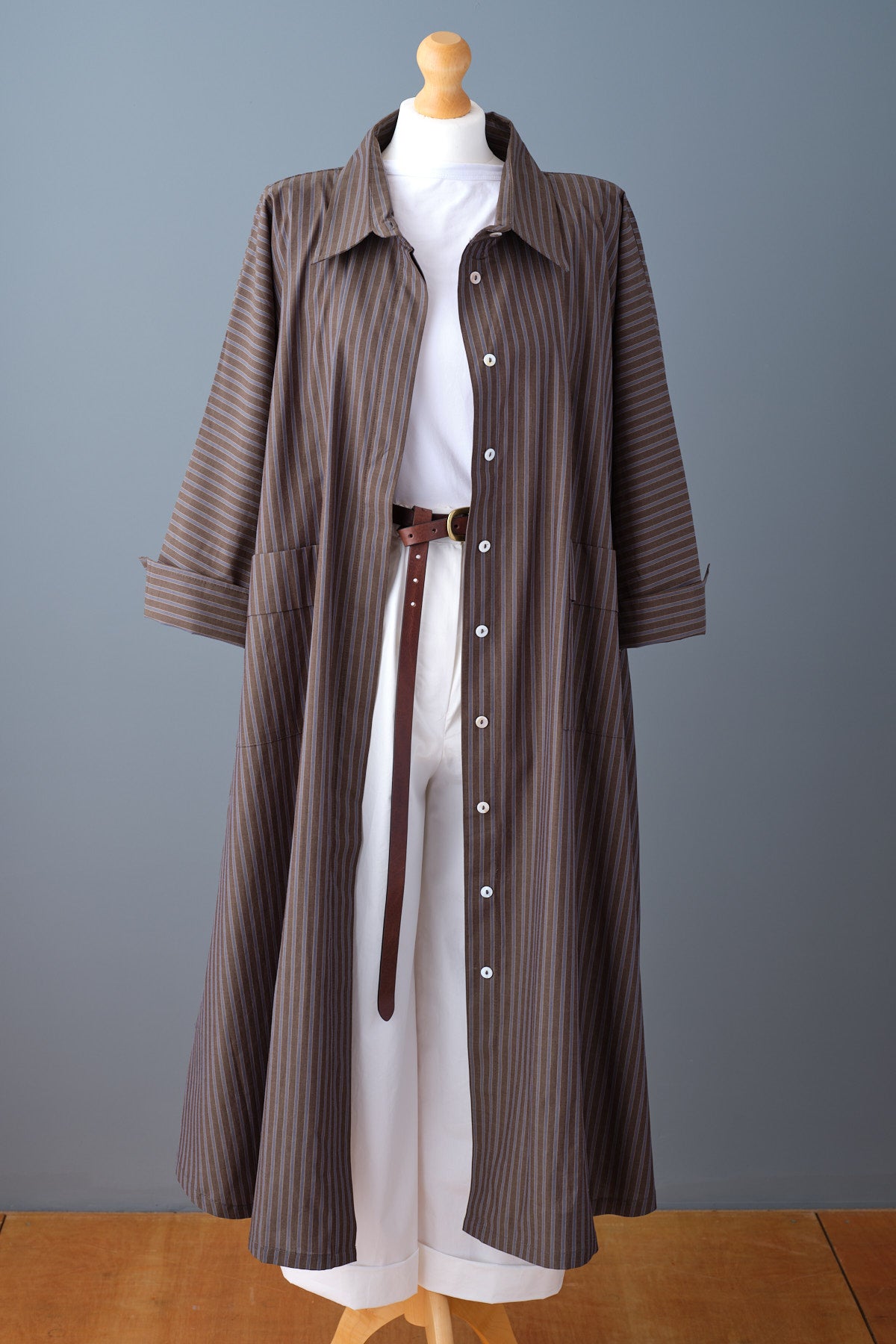Brown-LightBlue-Stripe