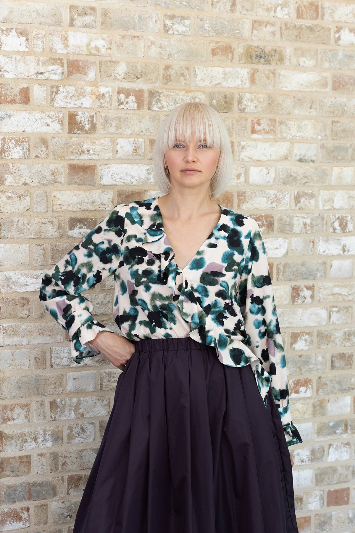 Teal Print