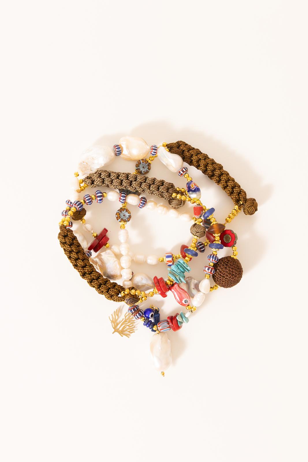 Nathalie Marrakesh Baroque Pearl Necklace - Pre Order