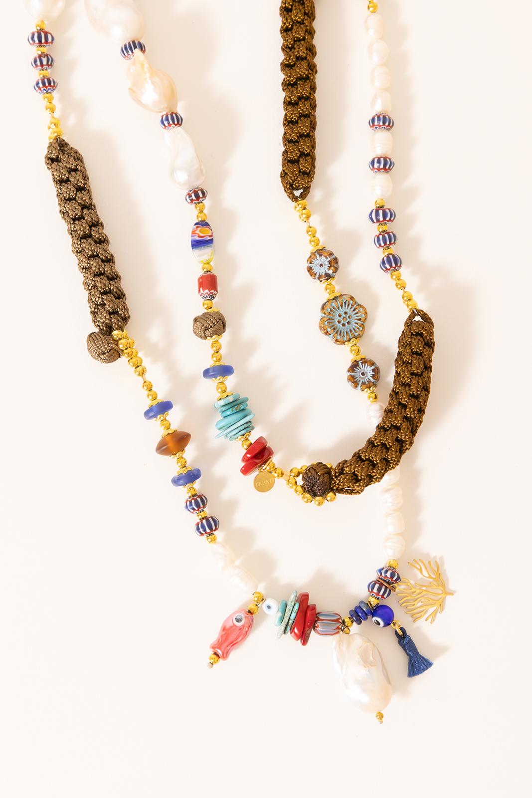 Nathalie Marrakesh Baroque Pearl Necklace - Pre Order
