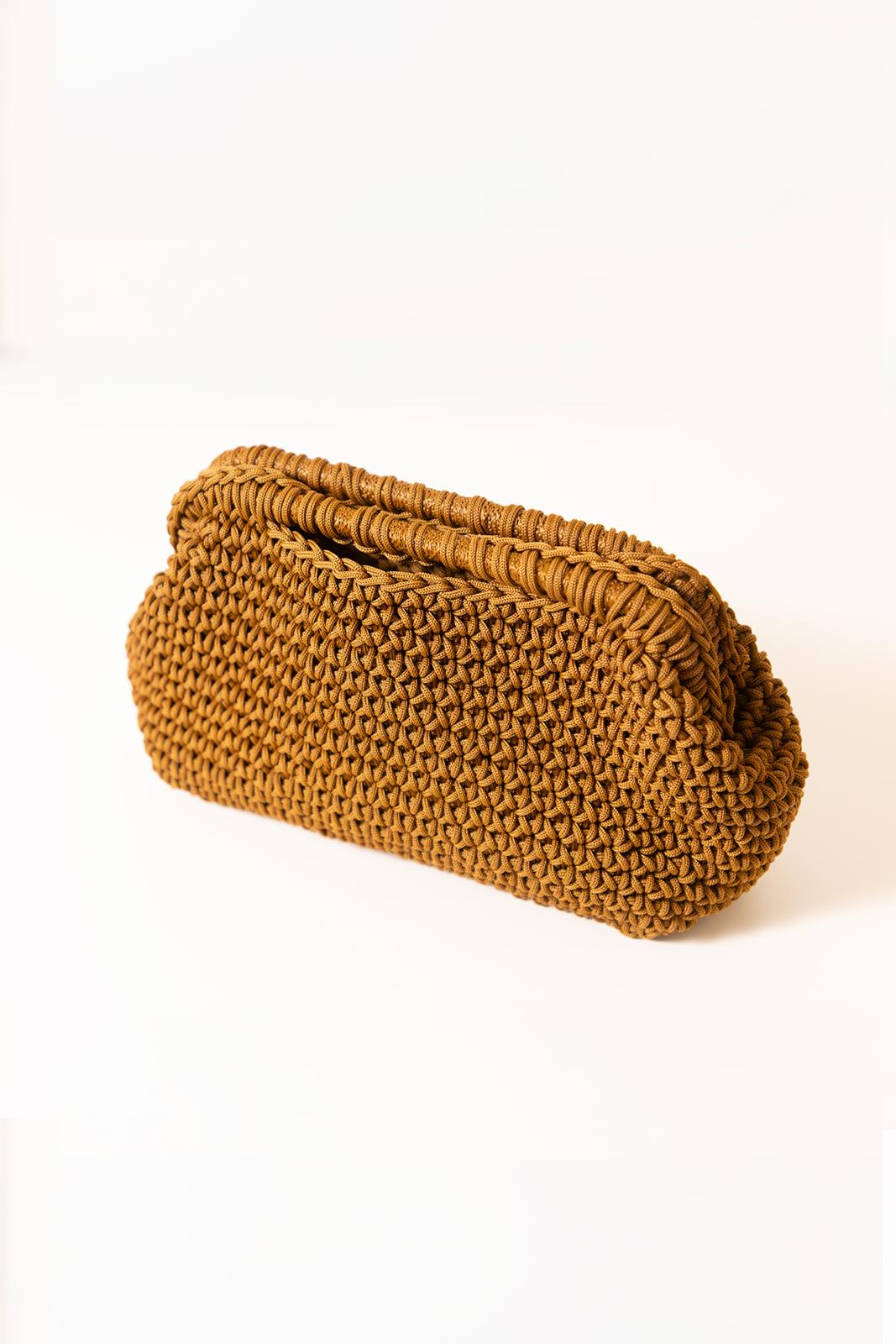 Hand-crocheted Clutch