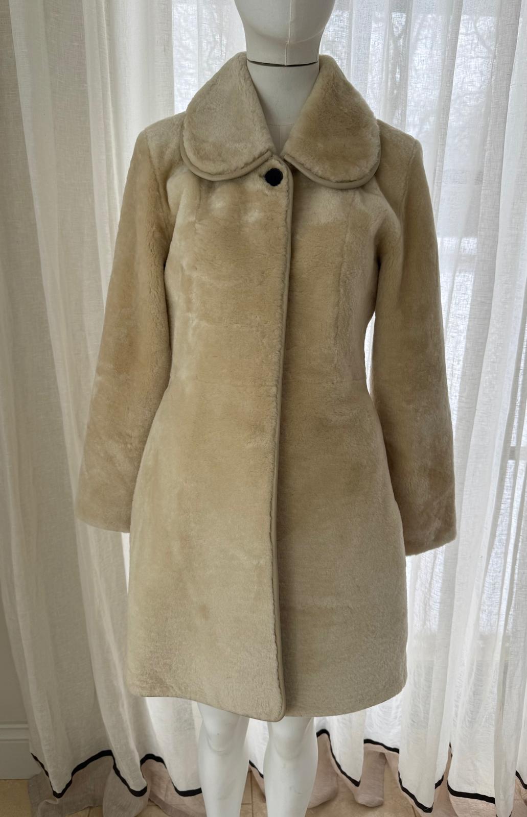 Kim Cream Coat - Sample Sale