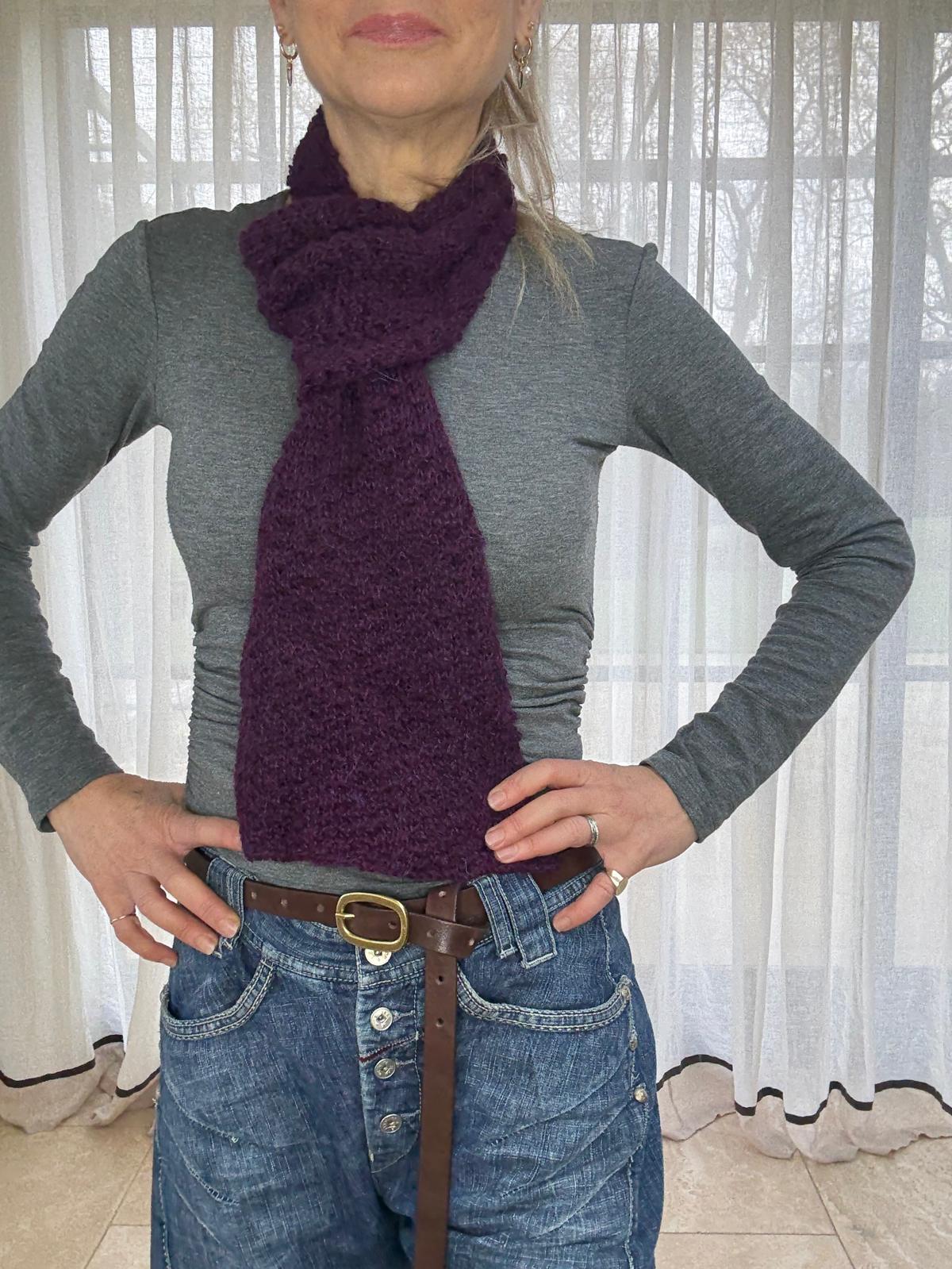 Alpaca Irish Lace Scarf - Sample Sale
