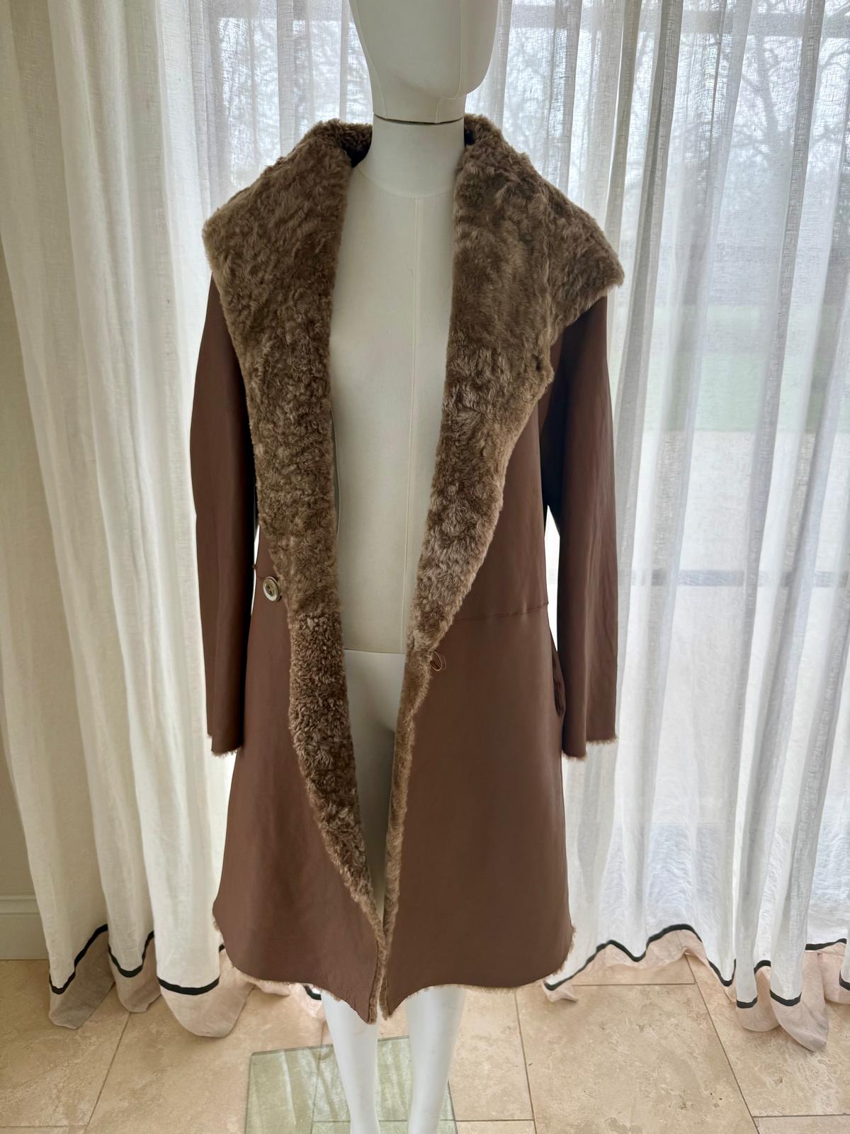 Curley Isabella Shearling Coat - Sample Sale