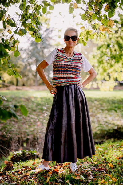 Paloma Leather Skirt – Stoned & Waisted