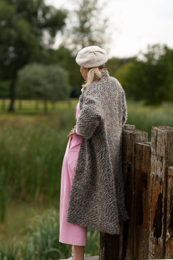 Rachel Wool Boucle Coat