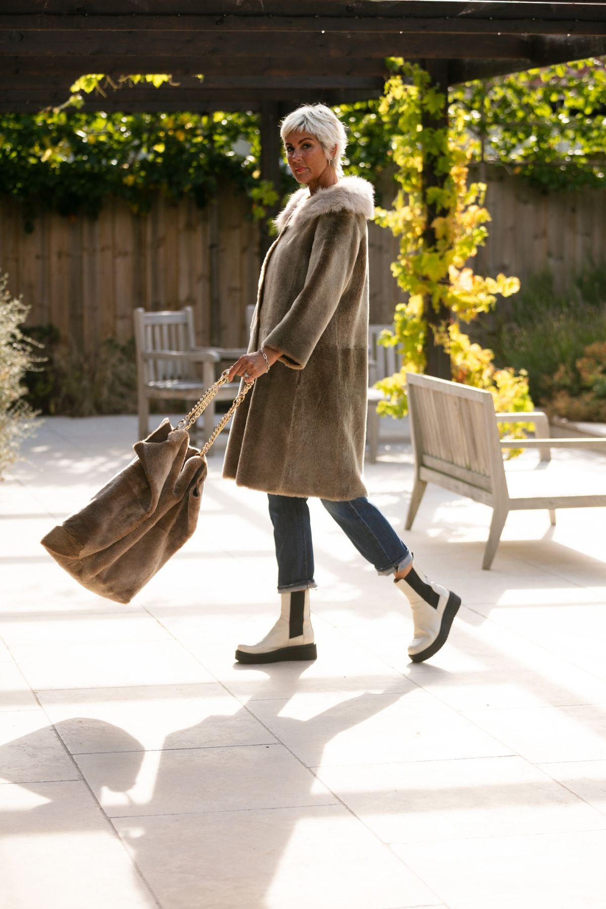 Shearling Bag