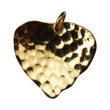 Hammered Heart Charm - Charms - Stoned & Waisted Fashion