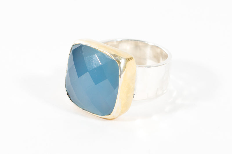 Anna Chalcedony Ring - Rings - Stoned & Waisted Fashion