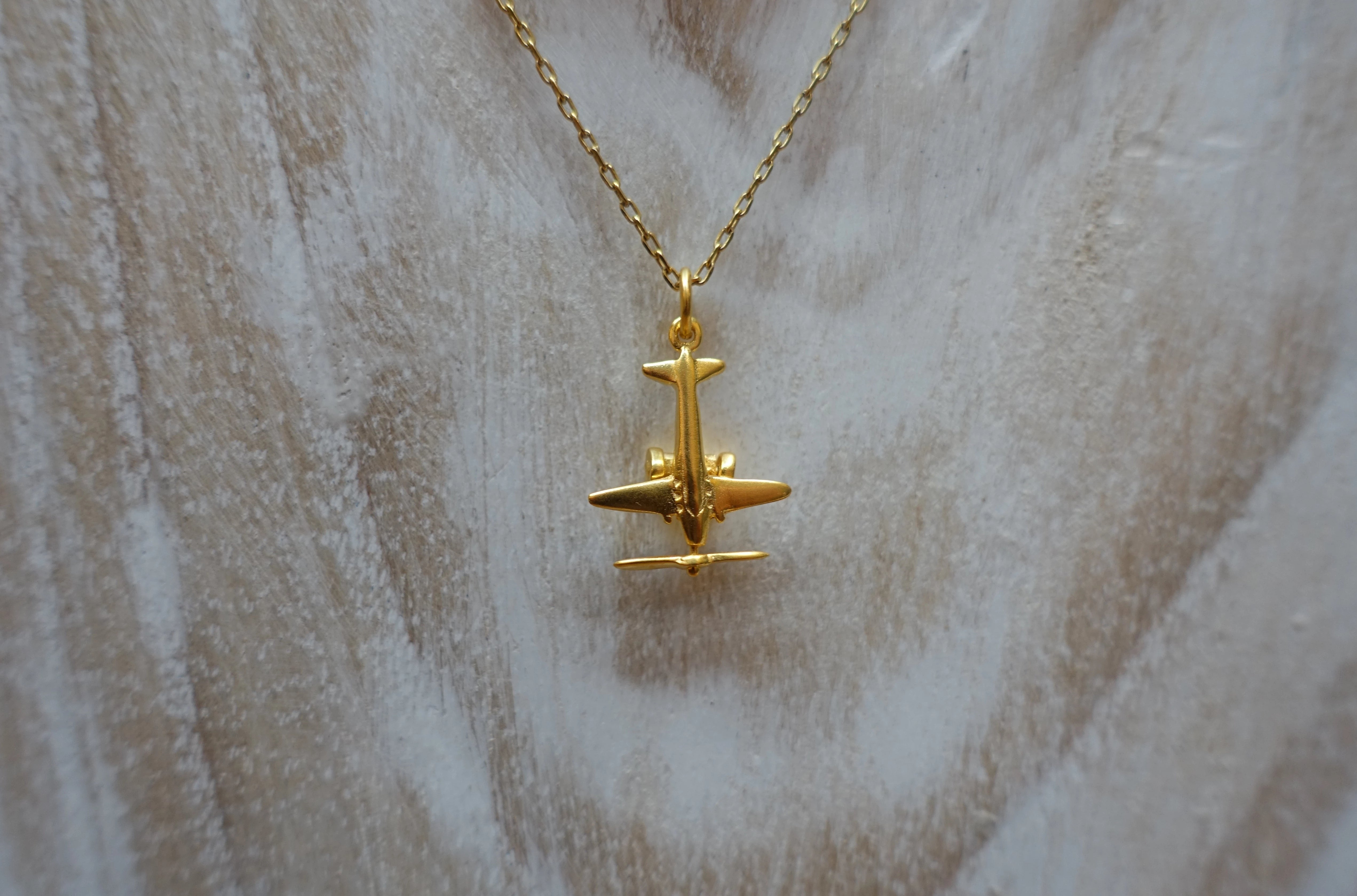 Aeroplane Charm - Charms - Stoned & Waisted Fashion