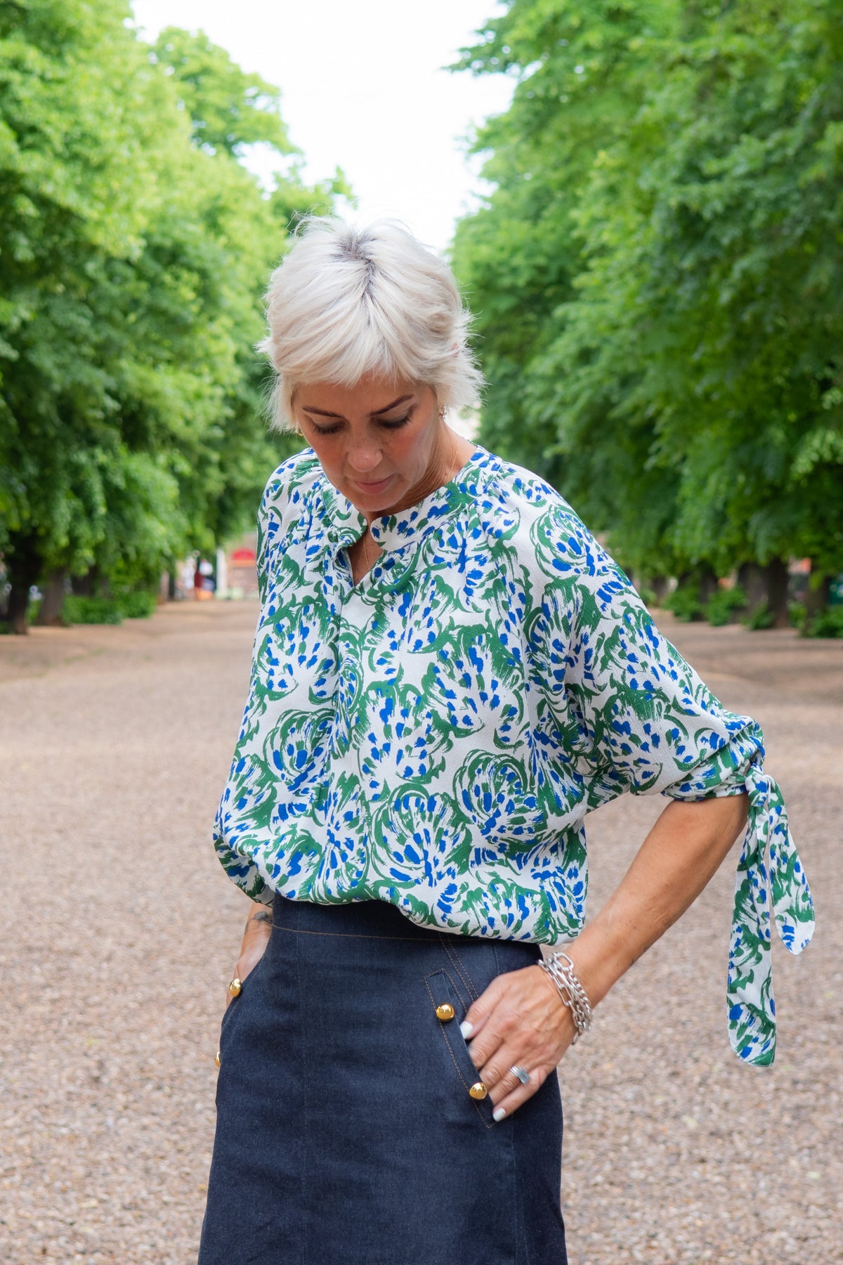Fleur Viscose Shirt