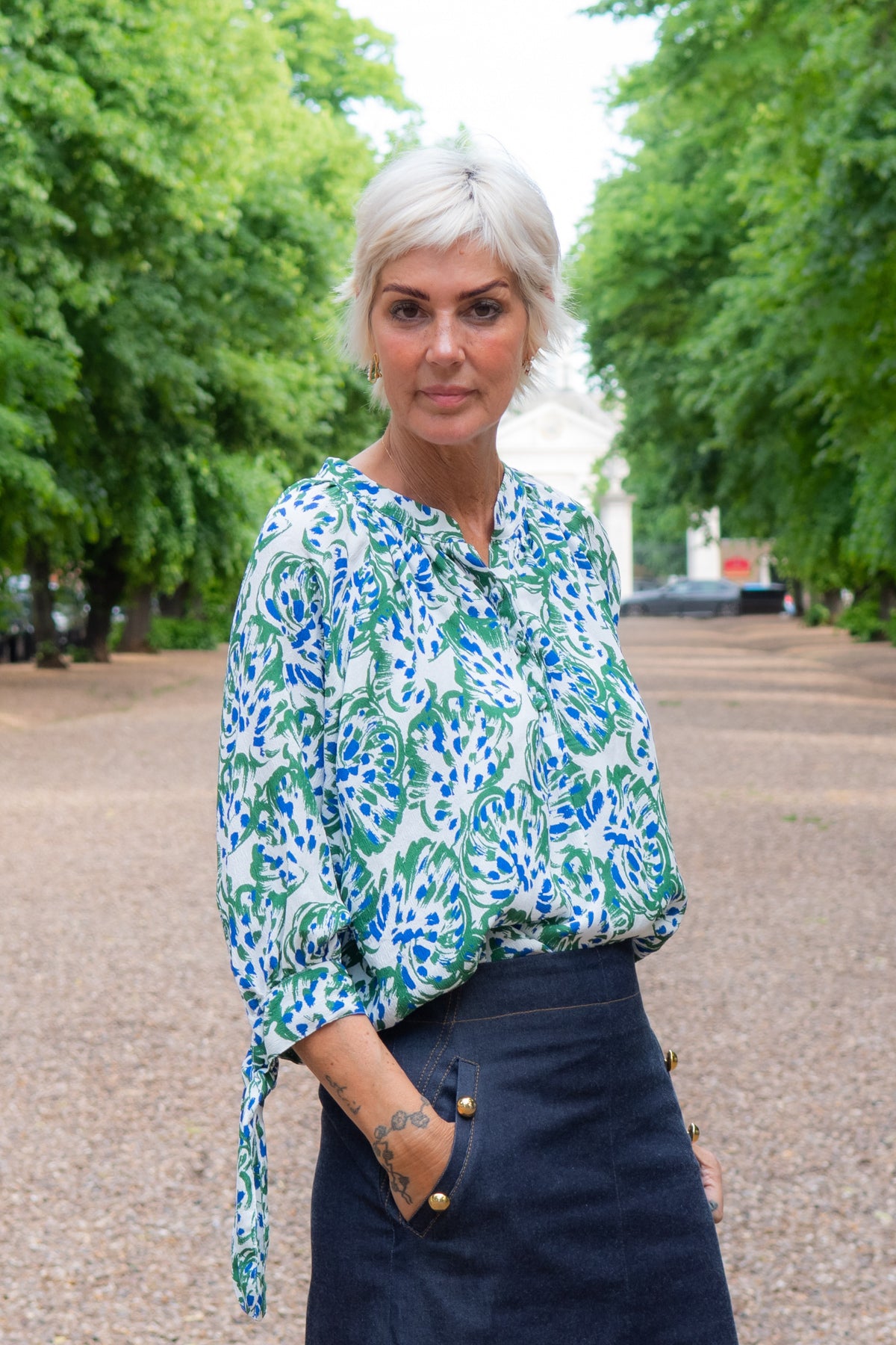 Fleur Viscose Shirt