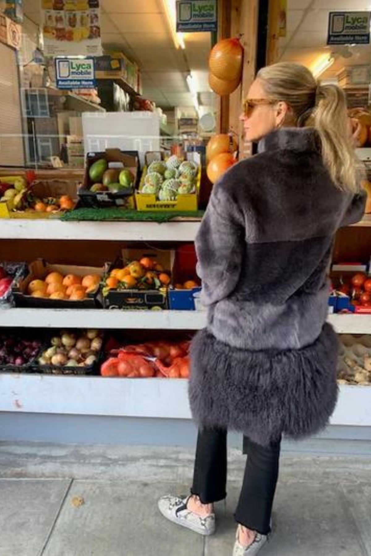 Saskia Shearling Coat- Sample Sale